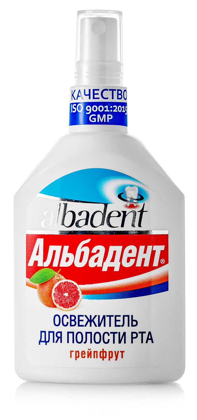 Освежитель для полости рта «Альбадент® Грейпфрут», спрей, 35 мл